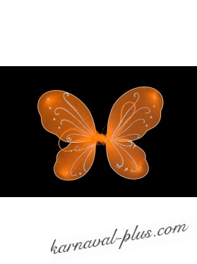 Крылья бабочки цвет оранжевый
